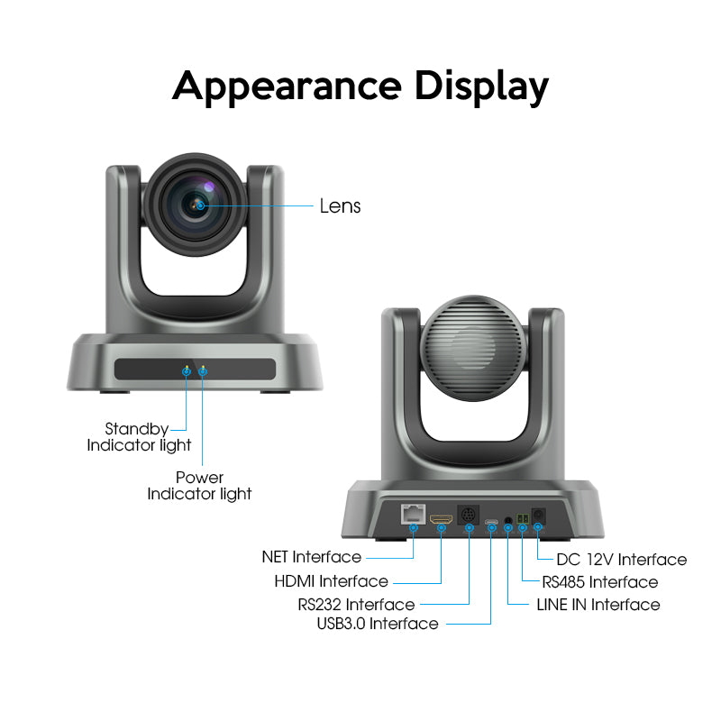 Smart IP CAM4KP912 4K PTZ Camera